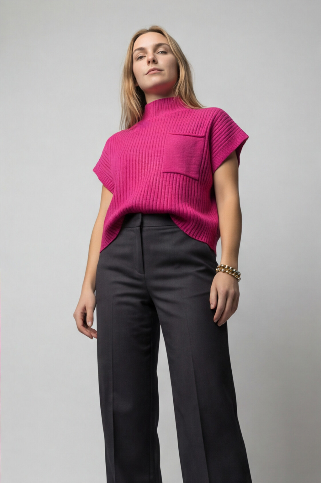 FlamePatch Knit Sweater