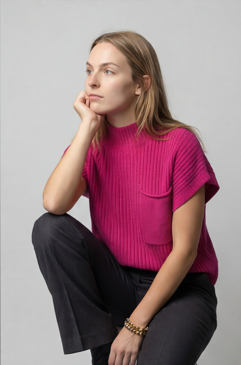 FlamePatch Knit Sweater