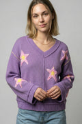 The Celestial Star Brushed Sweater