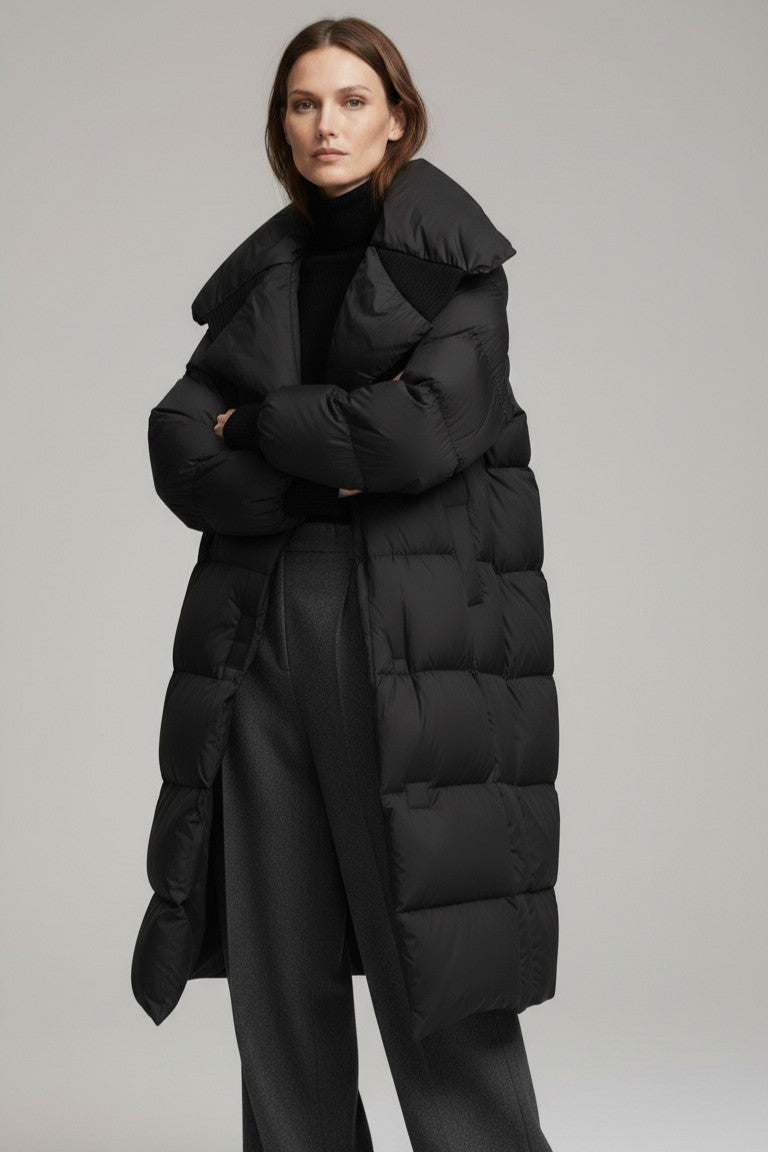 Midnight Shield Long Puffer