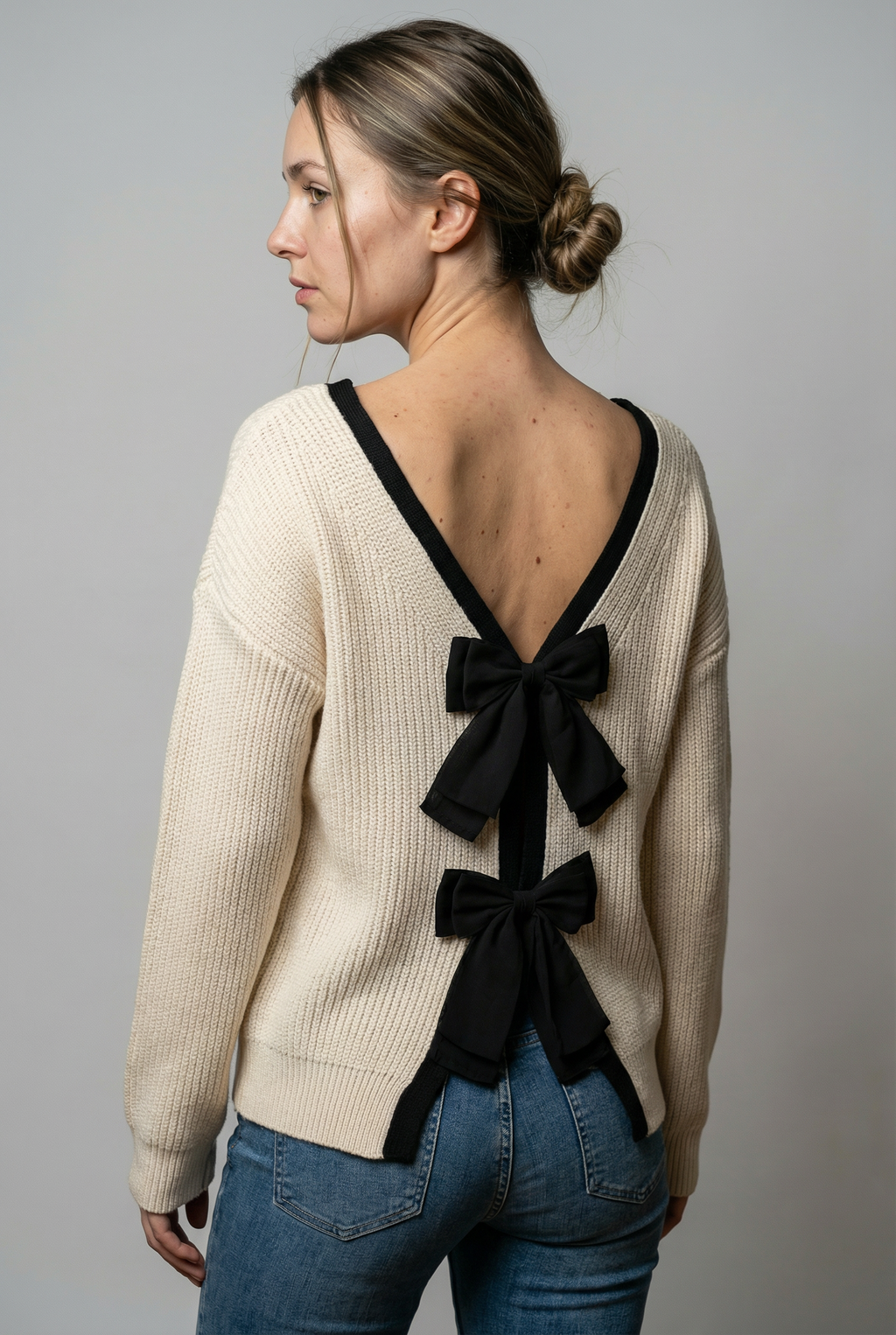 Claudia Bow Reversible Top