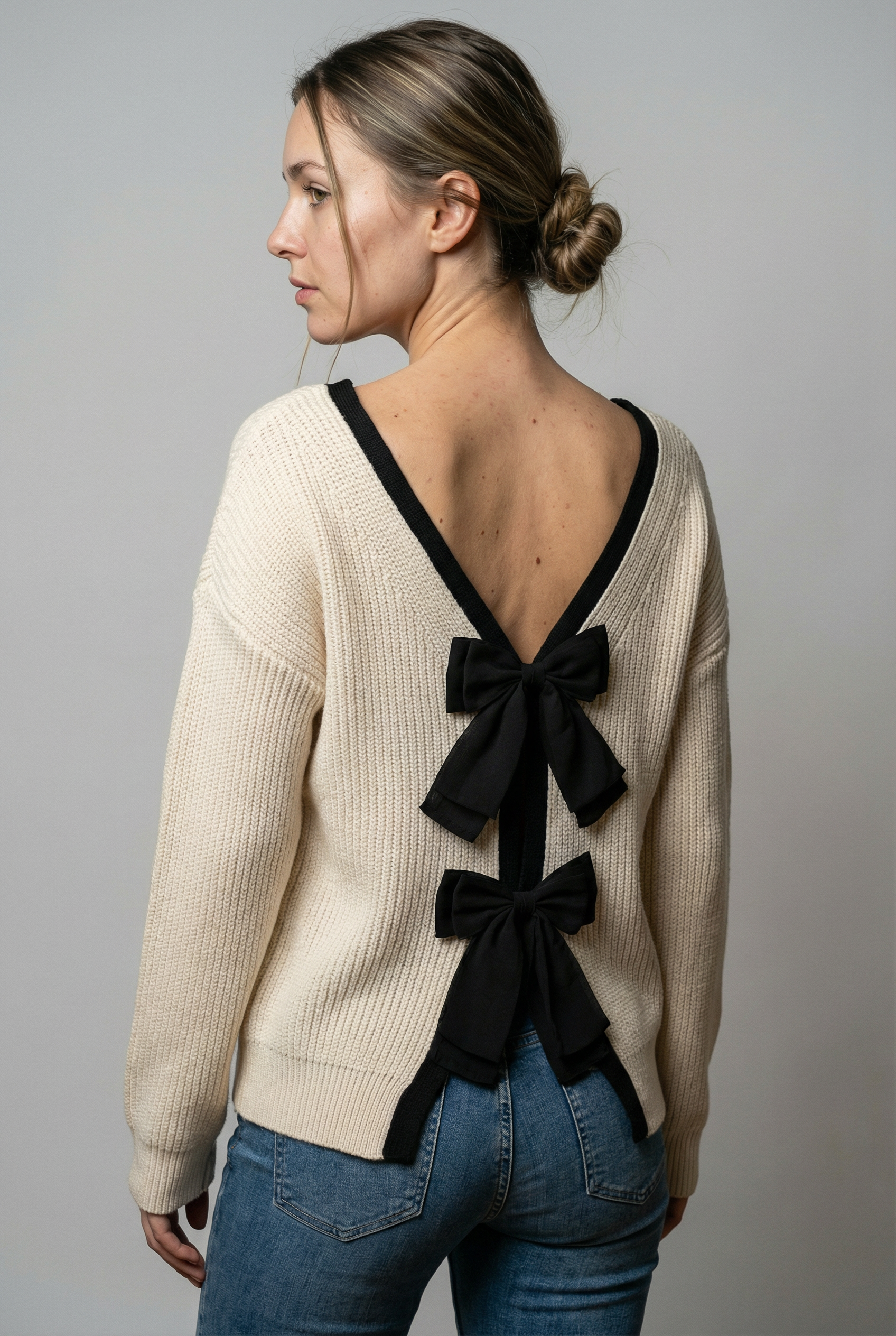 Claudia Bow Reversible Top