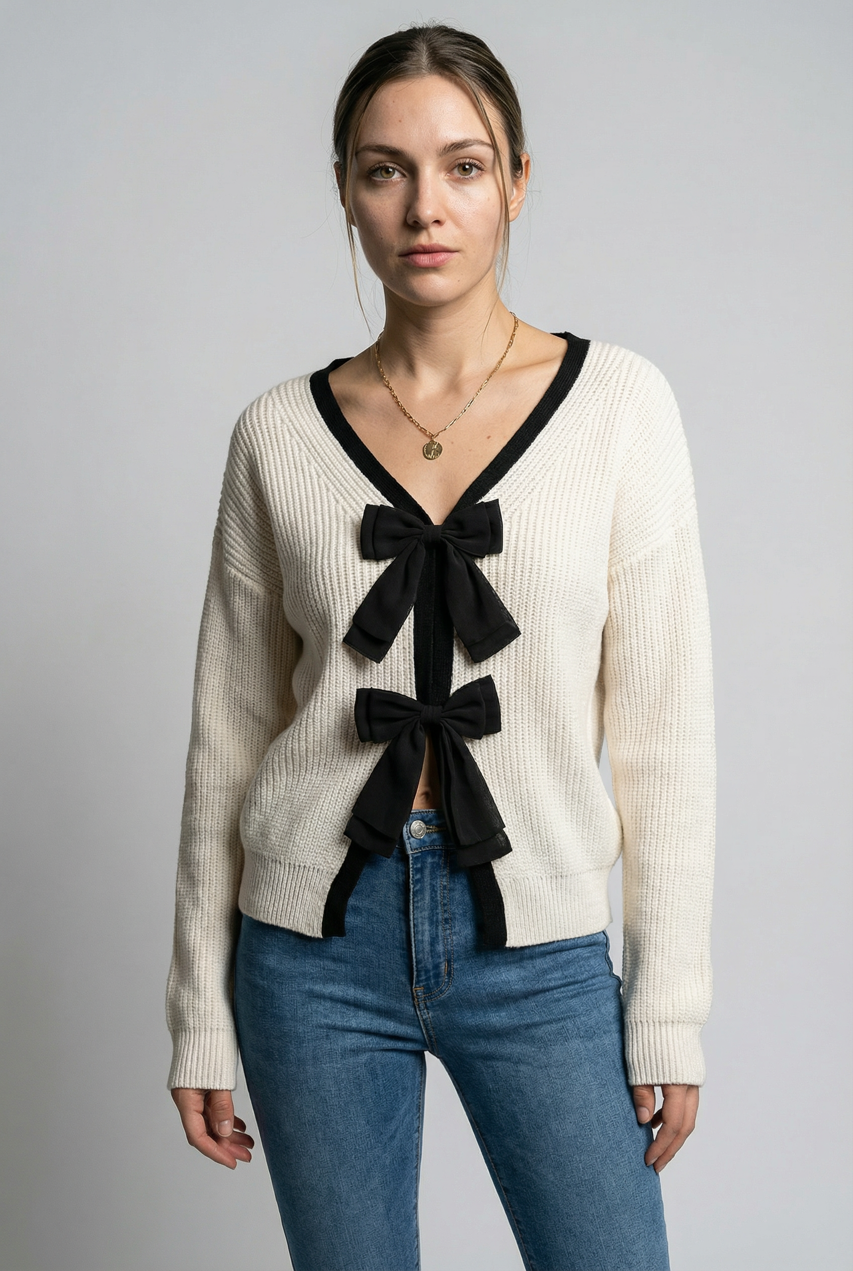 Claudia Bow Reversible Top