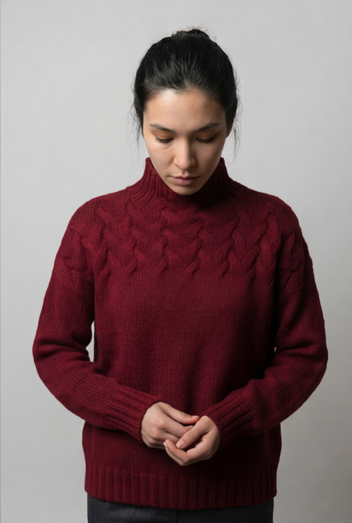 Plus Size Turtleneck Sweater